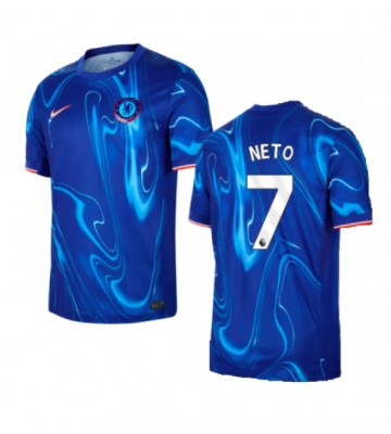 Chelsea Pedro Neto #7 Primera Equipación 2024-25 Manga Corta